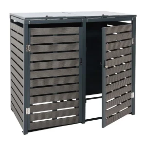 2-zits/4-zits vuilnisbakbekleding MCW-K14, antraciet 2-zits/4-zits vuilnisbakbekleding MCW-K14, antraciet