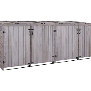 4/8-persoons vuilnisbakbekleding MCW-H74, antracietgrijs 4/8-persoons vuilnisbakbekleding MCW-H74, antracietgrijs