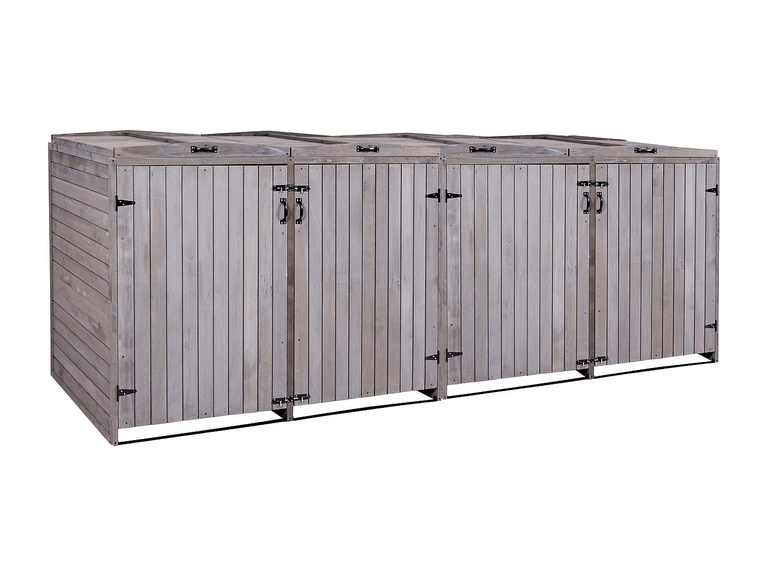 4/8-persoons vuilnisbakbekleding MCW-H74,  antracietgrijs