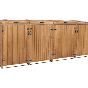 4/8-persoons vuilnisbakbekleding MCW-H74, bruin 4/8-persoons vuilnisbakbekleding MCW-H74, bruin