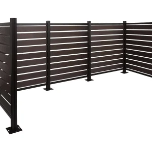 Aluminium afvalemmerhek MCW-K57,  antraciet