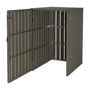 1 WPC vuilnisbakbekleding MCW-J28,  grijs