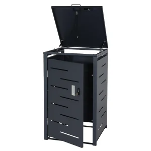 Afvalzak MCW-E83 (1 eenheid), antraciet, staal 24kg Afvalzak MCW-E83 (1 eenheid), antraciet, staal 24kg