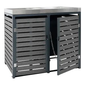 2-zits/4-zits vuilnisbakbekleding MCW-K14, antraciet 2-zits/4-zits vuilnisbakbekleding MCW-K14, antraciet