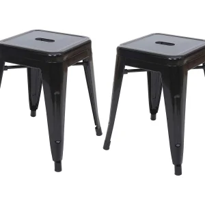 2x kruk MCW-A73, zwart 2x kruk MCW-A73, zwart