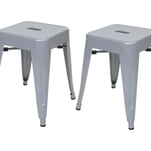 2x kruk MCW-A73, grijs 2x kruk MCW-A73, grijs
