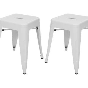 2x kruk MCW-A73, wit 2x kruk MCW-A73, wit