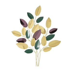3D decoratief paneel met bladeren, 81,9 x 3,8 x 97 cm 3D decoratief paneel met bladeren, 81,9 x 3,8 x 97 cm