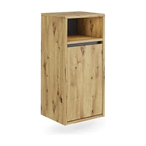 Badkamerkast artisanaal/grijs 38x33x80 viola