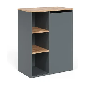 Badkamerkast antraciet/gouden eik 68×40.5×88.2 viktor Badkamerkast antraciet/gouden eik 68×40.5×88.2 viktor