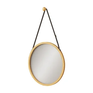 Badkamerspiegel bamboe 38×1.5×38 mirno Badkamerspiegel bamboe 38×1.5×38 mirno