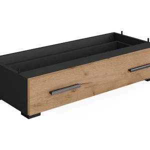 Aanbouwmodule antraciet/gouden eik 80x37x17.4 ingo Aanbouwmodule antraciet/gouden eik 80x37x17.4 ingo