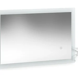 Badkamerspiegel wit 60×2.8×40 Badkamerspiegel wit 60×2.8×40