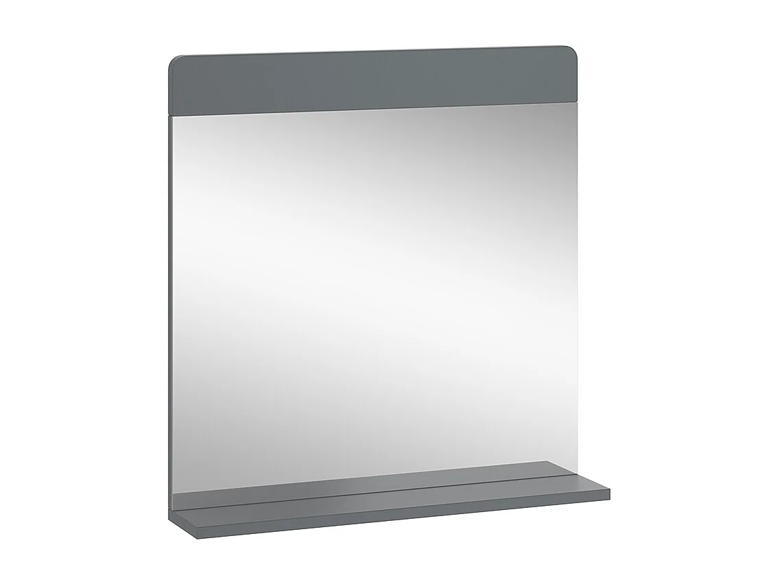 Badkamerspiegel grijs 60x12x62 izan