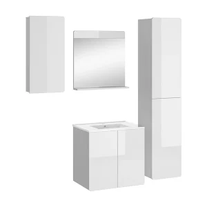 Badkamermeubel set wit 61.8×44.8×57.8 izan Badkamermeubel set wit 61.8×44.8×57.8 izan
