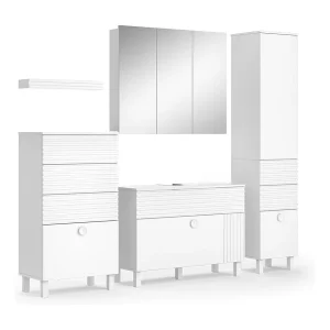 Badkamermeubelset wit 100x37x72 sola Badkamermeubelset wit 100x37x72 sola