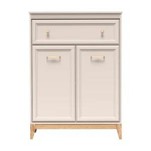 AX LIVING Smal Dressoir Nymphen Cashmere 1 Lade 2 Deuren MDF Eiken Poten