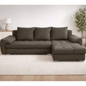 AX LIVING Manisa Hoekbank Bruin L-vorm Bank Rechts AX LIVING Manisa Hoekbank Bruin L-vorm Bank Rechts