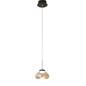 Arabella – Enkele hanglamp van Fabas Luce – 8W LED – Plafondlamp Diameter 14cm Amber Arabella – Enkele hanglamp van Fabas Luce – 8W LED – Plafondlamp Diameter 14cm Amber