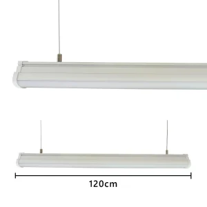 Alcapower LED Plafondlamp Rail IP44 40W 4000lm 4500K 120cm: Professionele efficiënte verlichting voor technische en industriële omgevingen. Alcapower LED Plafondlamp Rail IP44 40W 4000lm 4500K 120cm: Professionele efficiënte verlichting voor technische en industriële omgevingen.