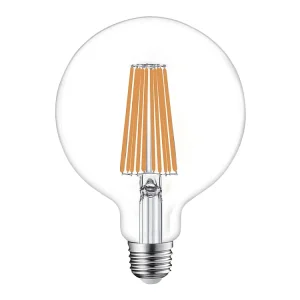 Alcapower – E27 G125 LED-lamp 18W 3200lm, 320° stralingshoek, energieklasse C, Ø125mm, direct licht, lange levensduur – 3000K