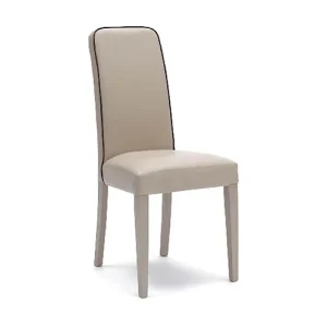 Anita Chaise en éco-cuir beige 2 pcs Anita Chaise en éco-cuir beige 2 pcs