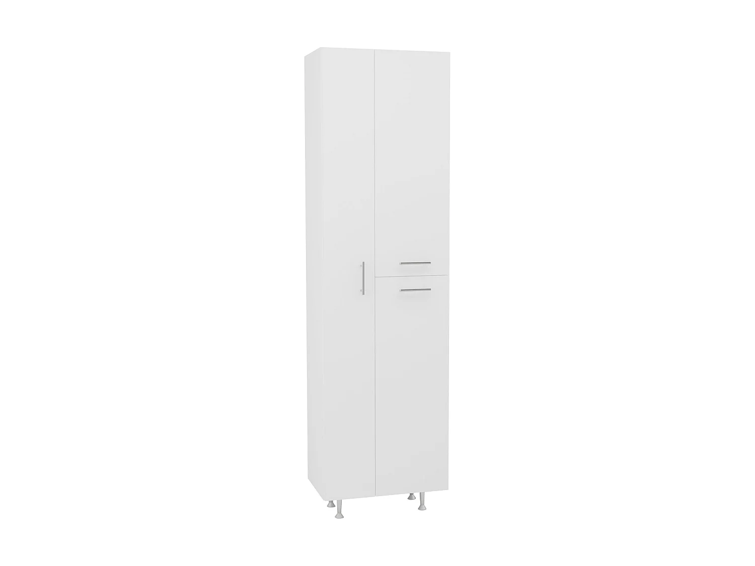 Badkamerkast Dax, 3 deuren, wit, 50 x 32 x 180 cm