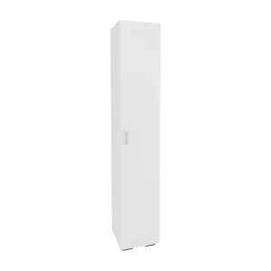 Badkamerkast Cork, 1 deur, wit, 30 x 30 x 165 cm Badkamerkast Cork, 1 deur, wit, 30 x 30 x 165 cm