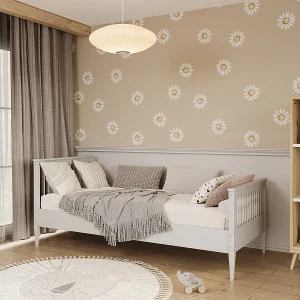 90×200 bed inclusief lattenbodem Emilia Wit