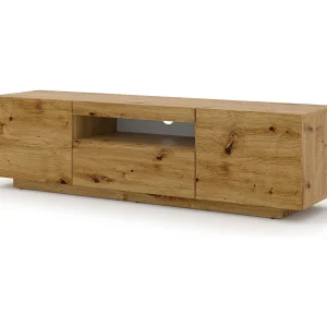 Aurus Wood 3-deurs TV-element voor wandmontage 150 cm Aurus Wood 3-deurs TV-element voor wandmontage 150 cm