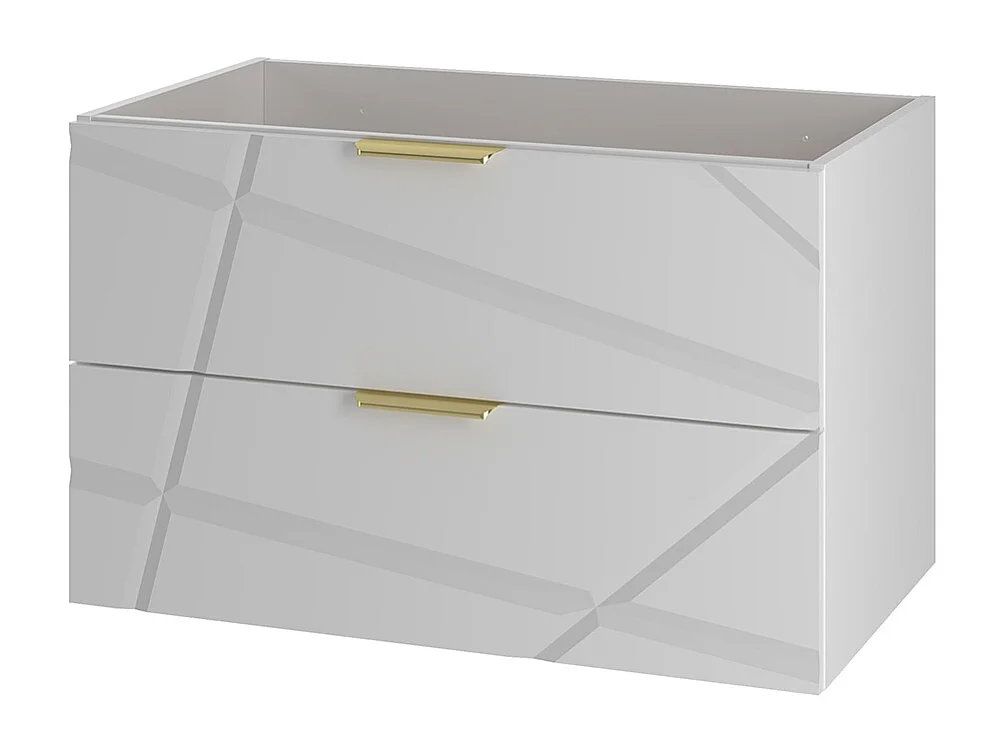 Meuble onder-wastafel 80cm Aurora Wit