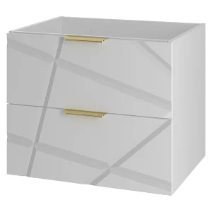 Meuble onder-wastafel 60cm Aurora Wit Meuble onder-wastafel 60cm Aurora Wit