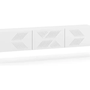 Aura Wit 3-deurs TV-wandmeubel 170 cm Aura Wit 3-deurs TV-wandmeubel 170 cm