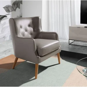 Chester fauteuil donkergrijs leer 5085 ANGEL CERDA