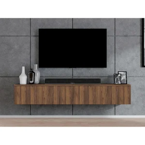 AX LIVING TV-meubel Loriano 200 cm – Hangend lowboard walnoot Warmia AX LIVING TV-meubel Loriano 200 cm – Hangend lowboard walnoot Warmia