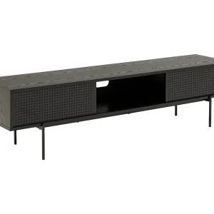 Anor TV-meubel 2 schuifdeuren, es decor zwart.