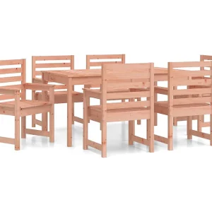7-delige Tuinset massief douglashout 7-delige Tuinset massief douglashout