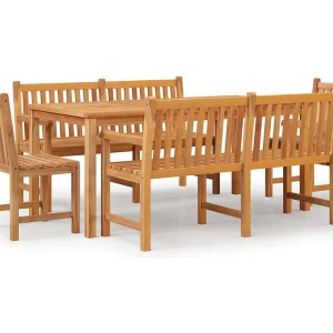 5-delige Tuinset massief teakhout 5-delige Tuinset massief teakhout