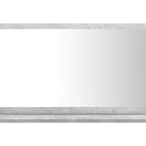 Badkamerspiegel 60×10,5×37 cm spaanplaat betongrijs Badkamerspiegel 60×10,5×37 cm spaanplaat betongrijs