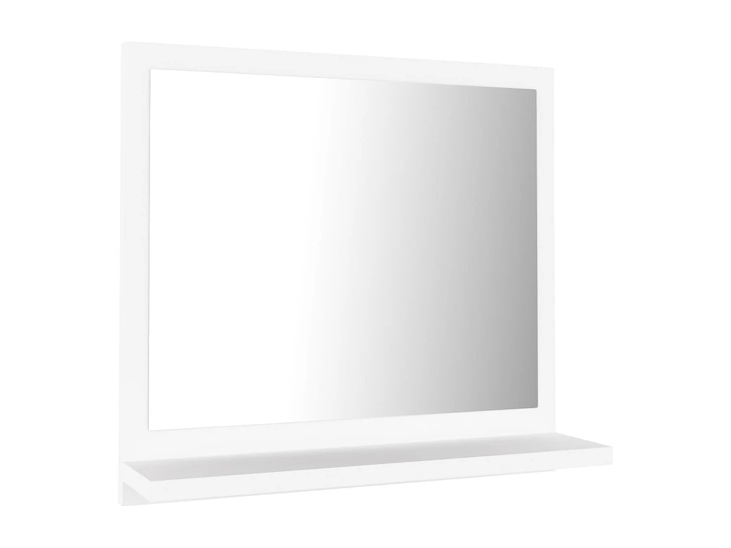 Badkamerspiegel 40x10,5x37 cm bewerkt hout wit