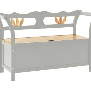 Bankje 107x45x75,5 cm massief vurenhout grijs Bankje 107x45x75,5 cm massief vurenhout grijs
