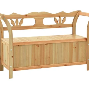 Bankje 107x45x75,5 cm massief vurenhout Bankje 107x45x75,5 cm massief vurenhout