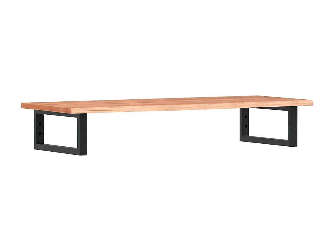 Badkamer wandschap staal en massief eikenhout