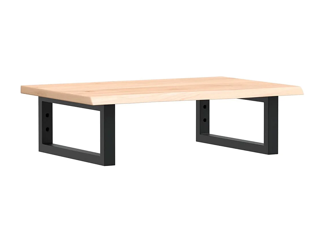 Badkamer wandschap staal en massief eikenhout