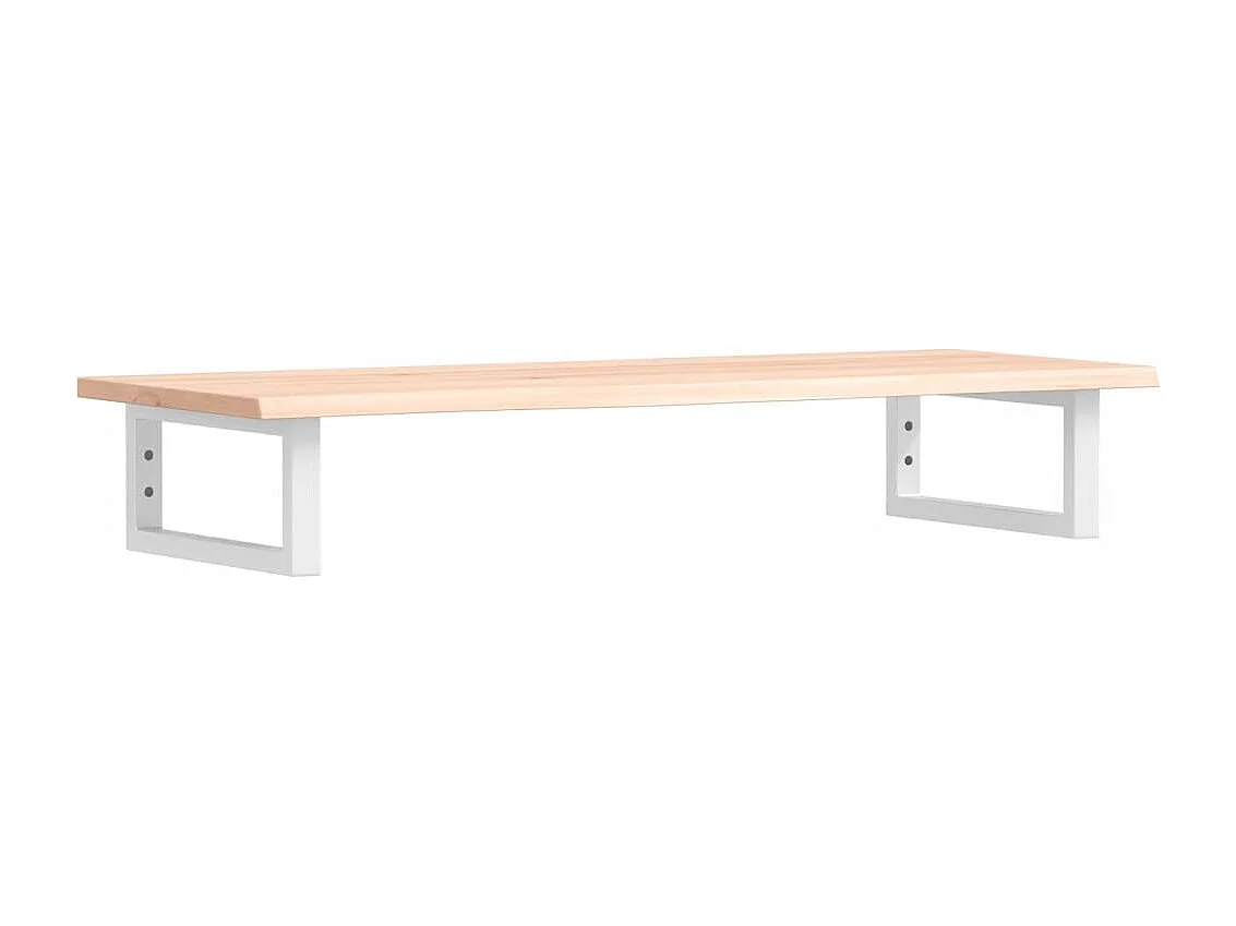 Badkamer wandschap staal en massief eikenhout