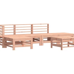 6-delige Loungeset massief douglashout 6-delige Loungeset massief douglashout