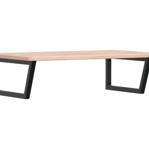 Badkamer wandschap staal en massief eikenhout Badkamer wandschap staal en massief eikenhout