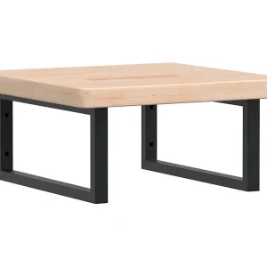Badkamer wandschap staal en massief eikenhout Badkamer wandschap staal en massief eikenhout