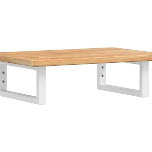 Badkamer wandschap staal en massief eikenhout Badkamer wandschap staal en massief eikenhout