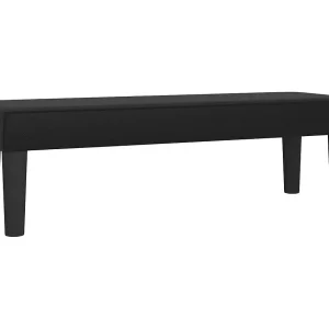 Bankje 100x30x30 cm kunstleer zwart Bankje 100x30x30 cm kunstleer zwart